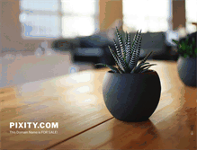 Tablet Screenshot of pixity.com